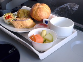 airplane meal