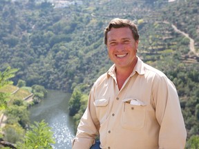 Courtesy, Fladgate Partnership
David Guimaraens, winemaker for the Fladgate Partnership, in a vineyard overlooking Portugal's Douro River valley.