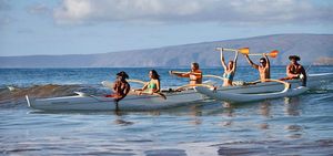 Traditional Hawaiian Canoe