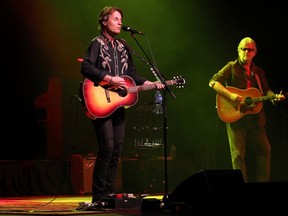 Blue Rodeo in a picture taken in Edmonton in January.