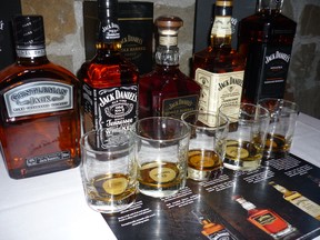 Jack Daniel's Distillery is a sponsor at the Calgary Stampede and Master Distiller Jeff Arnett brought his finest to sample.