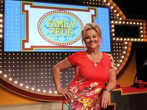 Caroline Rhea is hosting Family Feud Live! at the Corral during the Calgary Stampede.