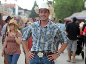 Former Bachelor (and NFL quarterback) Jesse Palmer is in town to take in the Calgary Stampede.