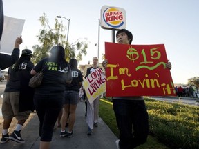 Fast food workers in America want to be paid $15 an hour.