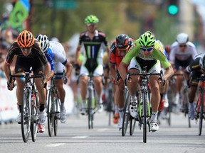 Stage seven of the 2013 USA Pro Challenge on August 25, 2013 in Denver, Colorado.