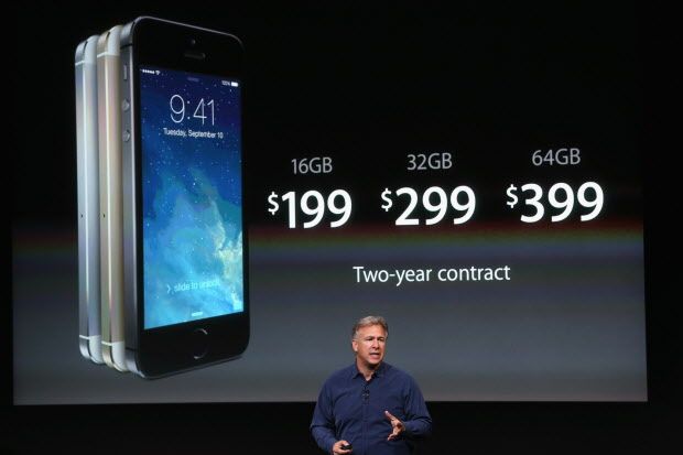 Apple iPhone 5C pricing