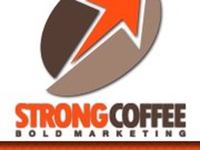 Strong Coffee marketing logo