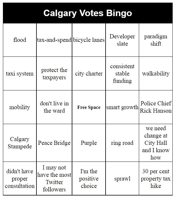 Calgary-2Election-Bingo
