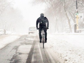 Winter cycling is more of a sweat problem than a cold problem.