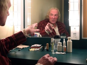 Stephen Hair poses as Ebenezer Scrooge in his dressing room as he prepares for his 20th season playing the notorious grinch in Theatre Calgary's production of A Christmas Carol.