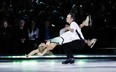 Sinead Kerr and Grant Marshall were eliminated from Battle of the Blades on Sunday,