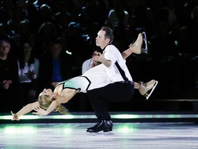 Sinead Kerr and Grant Marshall were eliminated from Battle of the Blades on Sunday,