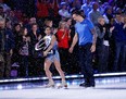 Amanda Evora and Scott Thornton won Season 4 of Battle of the Blades on Sunday night.