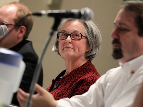 Former alderman Gael MacLeod officially received 30 votes in poll #408. Michael Hartford, right, got 529 votes there and no more than 66 anywhere else. Gavin Young/Herald