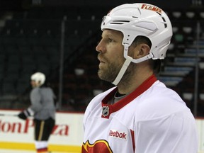 Calgary Flames RW Brian McGrattan (Christina Ryan, Calgary Herald)