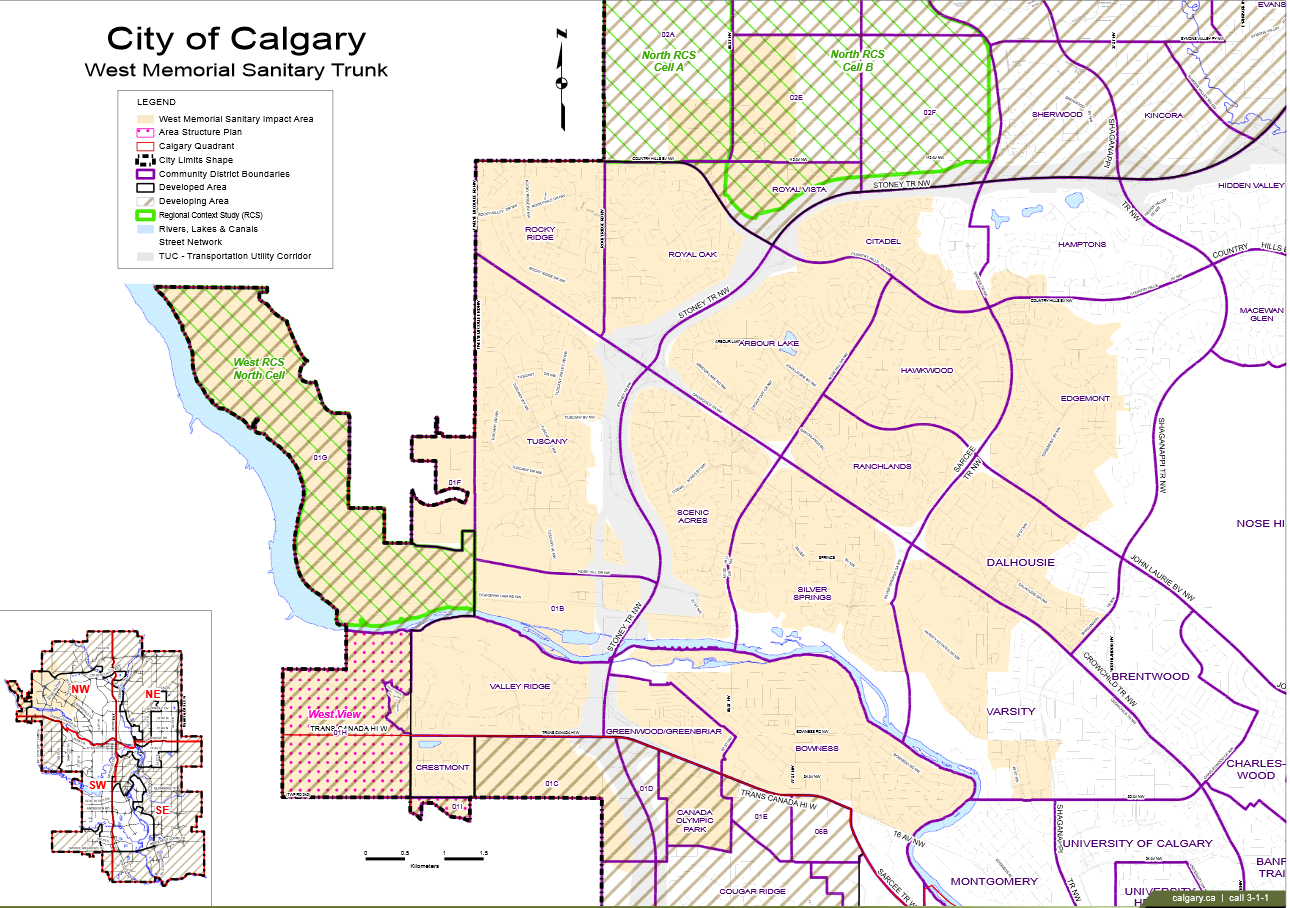 Peak Toilet Map: Where sewer capacity has hit the fan | Calgary Herald