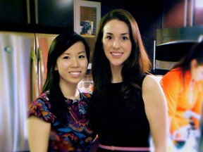 Cofounders of Kitchen Collective, Kelly Lai and Natalie Arseneau.