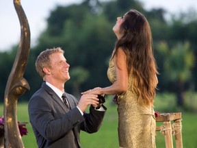 Sean Lowe and Catherine Giudici, who got engaged on the 17th season of The Bachelor, were married Sunday night on live TV.