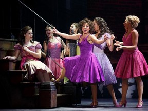 Michelle Alves, centre, plays Anita in Broadway Across Canada's West Side Story.