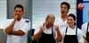 Jesse Vergen reactions to Terry Salmond’s Quickfire Challenge win. Photo courtesy Top Chef Canada.