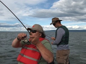 Jim Hoey from The Dimestore Fishermen is joined by local professional angler and TDF personality  Joe MacDougall on Lesser Slave Lake