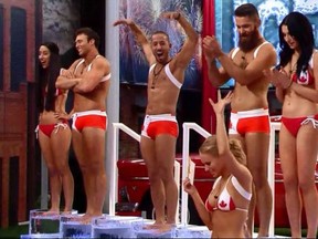 Houseguests had to stand on block of ice during the first Head of Household competition on the second season of Big Brother Canada.