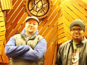 Veteran Calgary duo Dragon Fli Empire features Adam Hicks (a.k.a. DJ Cosm), left, and Tarik Robinson (a.k.a. Teekay). On this episode of Bandwagonish we discuss the local hip-hop scene.