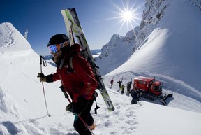 Getting the Goods at Island Lake Lodge, Fernie, BC, Canada