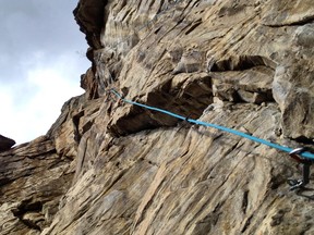 Lakit Lake rock climbing with one of the best ice climbers in the world, Gordon McArthur