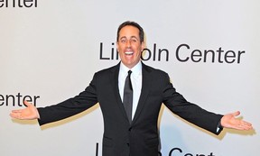 Jerry Seinfeld will play two shows at the Jubilee in Calgary on Sept 20.