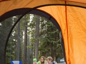 Parks Canada is offering sites with a tent and sleeping pad set up for $55 a night in Banff National Park.