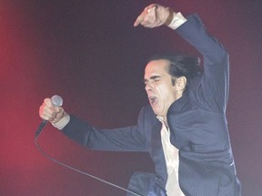 Nick Cave and the Bad Seeds perform at the Southern Alberta Jubilee Auditorium in Calgary on Friday.