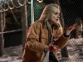 Taylor Schilling is back as Piper Chapman, still behind bars, in the second season of Orange is the New Black.