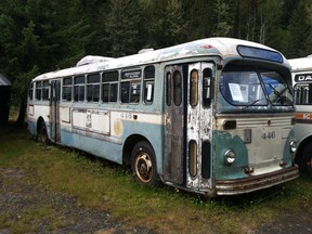 This old Calgary Transit trolley sits at the Sandon Ghost Town in the B.C. Kootenays.