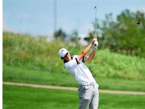 Airdrie’s Riley Fleming is in the driver’s seat to repeat as the Alberta Open champion.