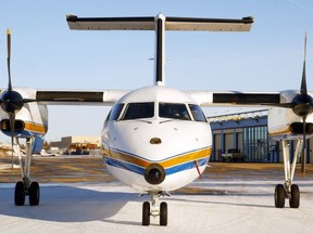 Alberta’s Air Transportation Service operates three Beechcraft King Air planes and a 30-seat Dash-8. The 23-person air service, which includes 13 pilots, costs $4.6 million annually, plus another $2.3 million for parts and amortization.
