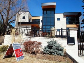 Average sale prices in Calgary are up by about six per cent from last year.