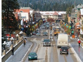 Banff will move ahead with a controversial user-pay parking trial this summer in five downtown lots. (Calgary Herald/Files)