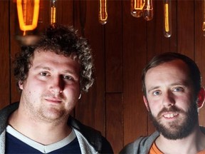 Benson Simbirski, left, and Barnaby Bennett are behind Calgary Psych Fest.