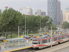 The Bridgeland/Memorial CTrain station platform has be lengthened to accommodate four-car trains.