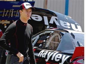 Calgary’s Cameron Hayley has been steadily progressing up the ladder in the world of NASCAR, securing a ride for three races on the Camping World Truck Series this season.