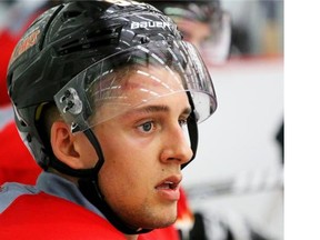 Calgary Flames prospect Morgan Klimchuk is working hard to make an impression on Team Canada’s brass for the 2015 World Juniors.