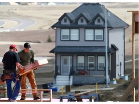 Calgary is outpacing other Alberta urban centres in new home starts.