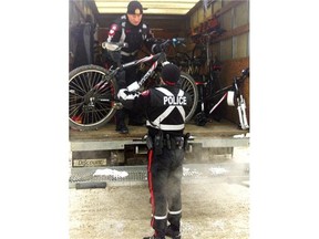Calgary Police have recovered 50 bikes stolen in the downtown core during the June flood. 17 arrests have been made.