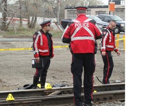 Calgary Police investigate after a fatal incident involving a Canadian Pacific train Sunday morning.