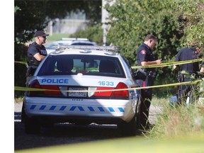 Calgary Police were on the scene investigating a suspicious death in Montgomery on July 24, 2014. A man collapsed outside the Humpty’s Restaurant and was found around 6:30 a.m.