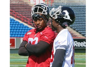 Calgary Stampeders slotback Nik Lewis fired a shot across the bow at the Edmonton Eskimos on Tuesday as hype for Monday’s Labour Day Classic kicks into gear.