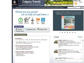 Calgary Transit’s website is getting a much-needed facelift. The new website, which is set to launch in the fall, will feature responsive design, an improved trip planner and a more customer-focused layout.