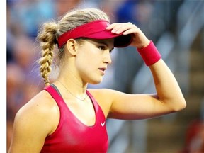 Canadian tennis player Eugenie Bouchard has rising to a world No. 8 ranking, a Wimbledon final and a French Open semifinal so far this season.