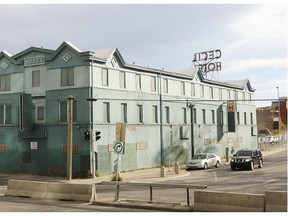 The Cecil Hotel, which may be demolished to make way for further redevelopment in the East Village, is one of six remaining hotels built in Calgary before the First World War.